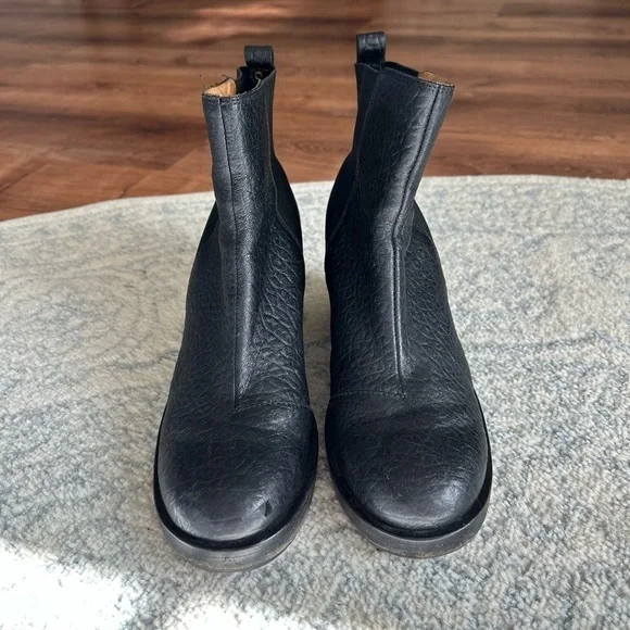 Buttero Women’s Italian Black Leather Ankle Boot size 8 EU 41 - Picture 6 of 15